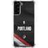 NBA Portland Trail Blazers Jersey Galaxy S21 FE Clear Case